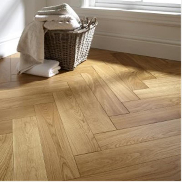 Furlong Herringbone Natural Oak Brushed & UV Oiled