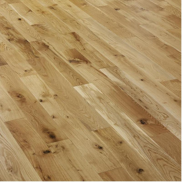 Campania Oak Wood Flooring Lacquered 125mm