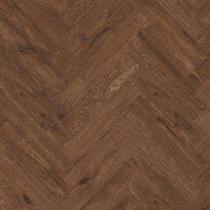 Furlong Manor Laminate Herringbone Oak Chocolate Brown 62709