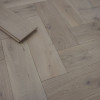 NEW Developer Solid Oak Herringbone Invisible Lacquered