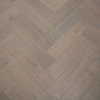 Schoolhouse Grande Click Herringbone Grey Brushed and UV Oiled 